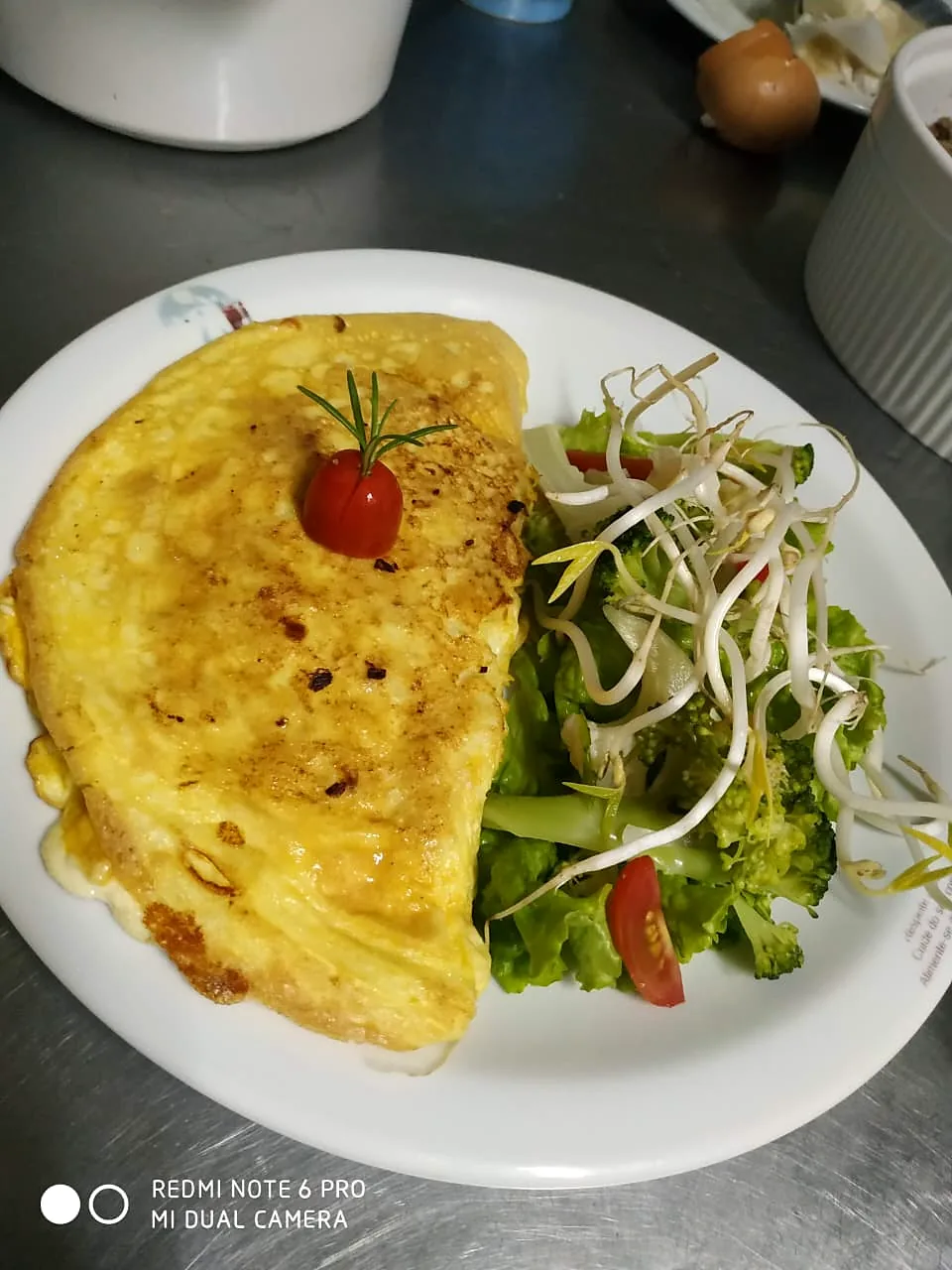 Omelete do café da manhã